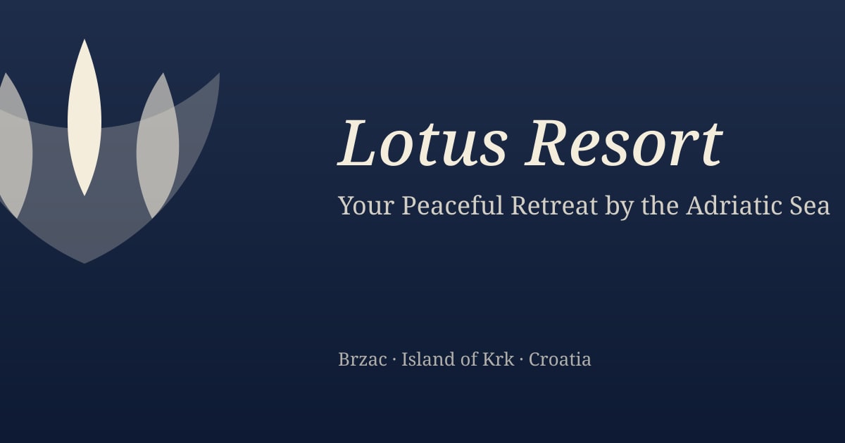 Lotus Resort, Brzac